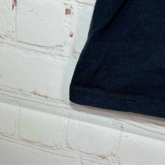 Vintage Jim Morrison Tank Top Womens Medium Black  Sleeveless Band Double Sided - Picture 12 of 12